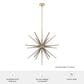 Hunter Jupiter Star 18-Light Pendant in Alturas Gold, , large
