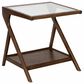 Porter Designs Canberra Recliner Table in Walnut, , large