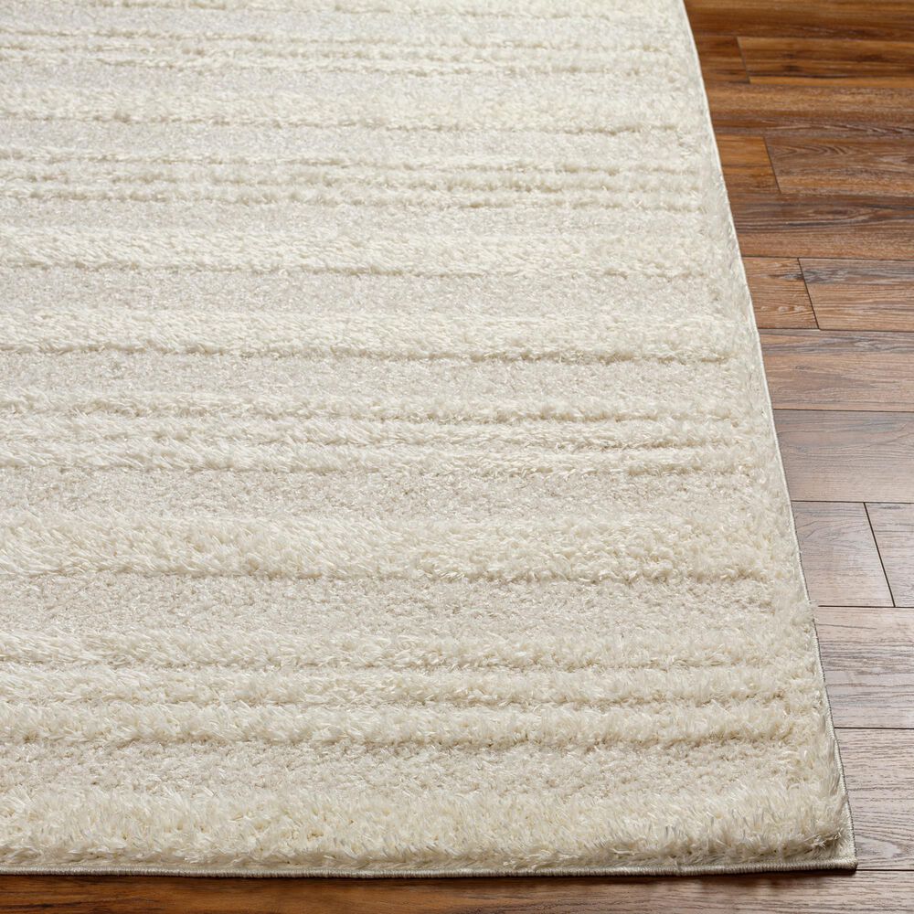 Surya Rodos RDO2318 5&#39;3&quot; x 7&#39; Beige and White Area Rug, , large