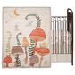 Lambs & Ivy Mushroom 3-Piece Crib Bedding Set in Multicolor, , large