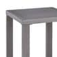 Ashley Half Moon Beach Square End Table in Gray, , large