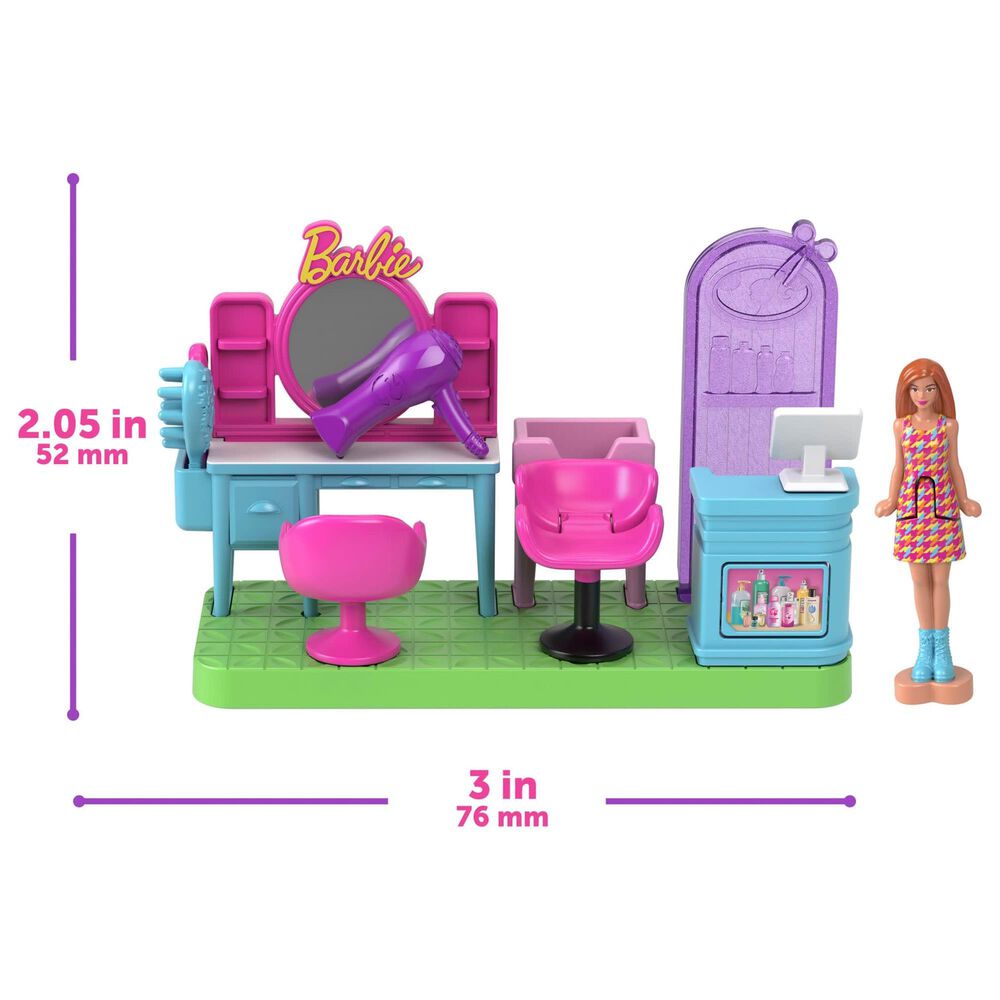 Barbie Mini Barbie Land Dreamhouse Playset with Dolls and Accessories in Multicolor, , large