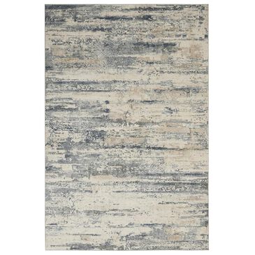 Nourison Rustic Textures RUS04 2"2" x 7"6" Beige and Grey Runner, , large