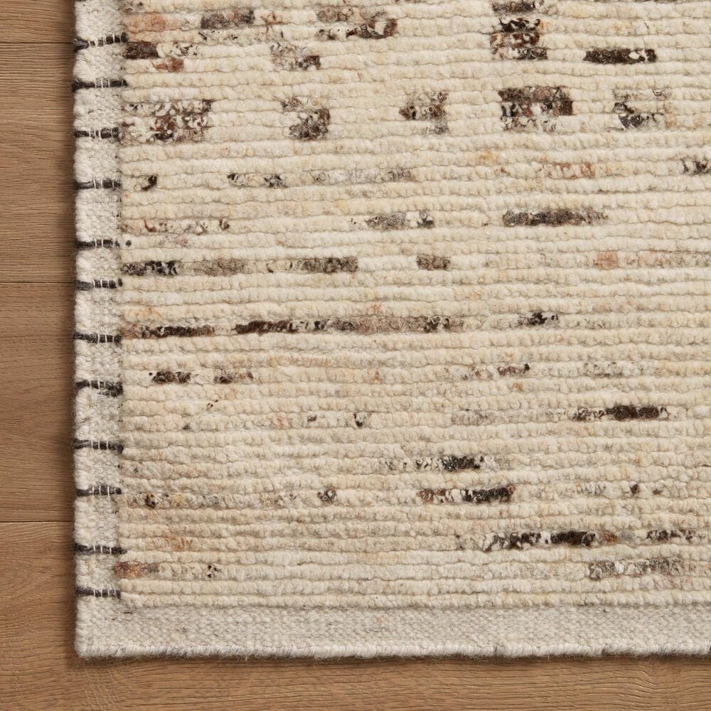 Amber Lewis x Loloi Briyana 4&#39; x 6&#39; Natural and Granite Area Rug, , large