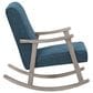 OSP Home Gainborough Rocker with Brushed Grey Frame in Azure, , large
