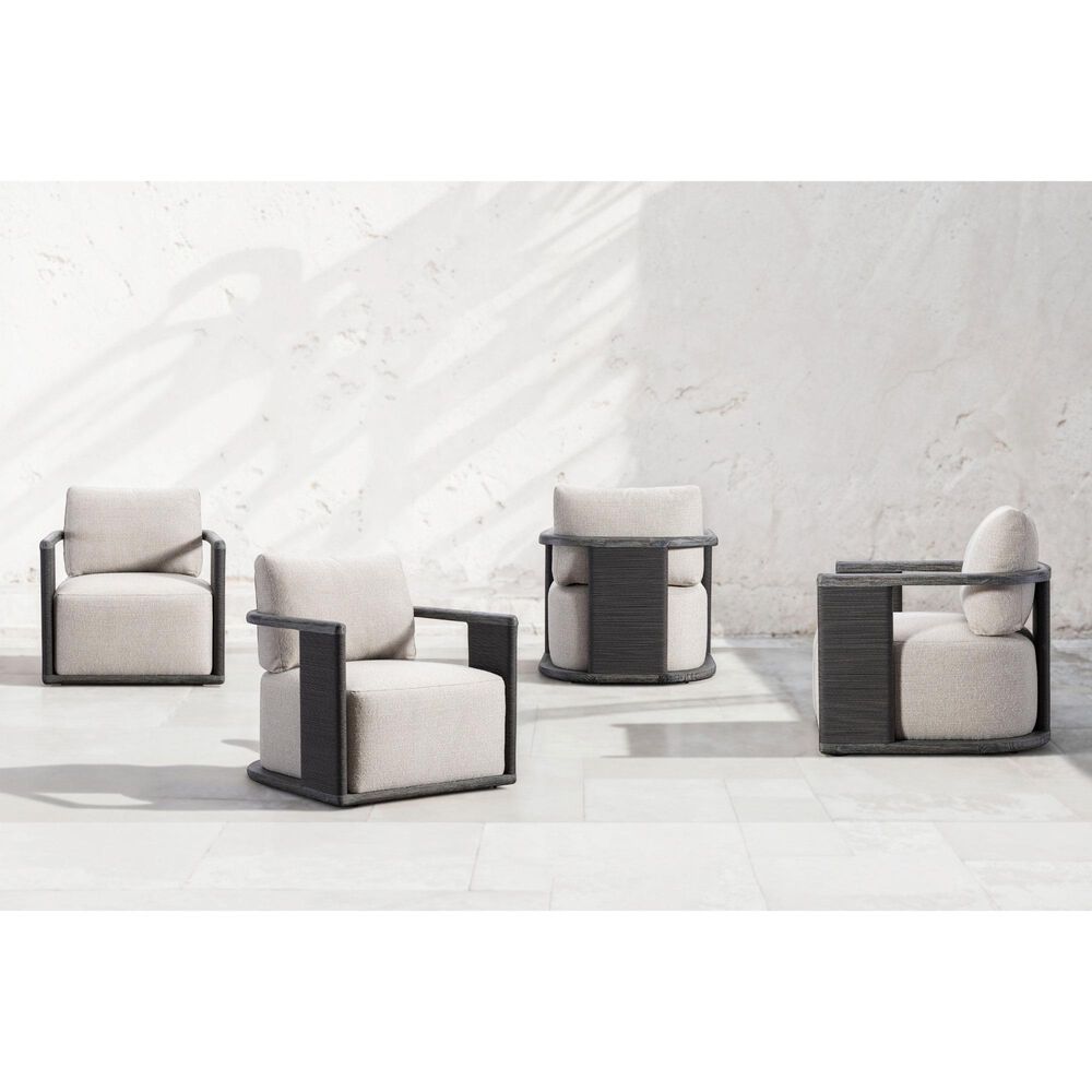 Bernhardt Andros Outdoor Swivel Chair in Beige, , large