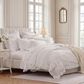 HiEnd Accents Sadie 3-Piece Full/Queen Quilt Set in White, , large