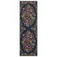Rifle Paper Co. x Loloi Perennial Blossom 2"5" x 5"6" Navy Runner, , large