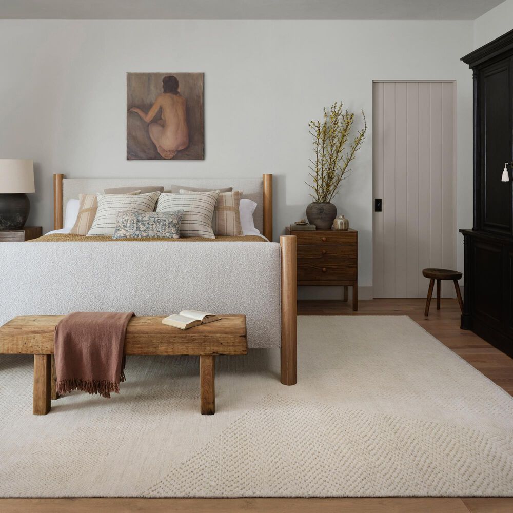 Amber Lewis x Loloi Collins 4&#39; x 6&#39; Ivory Area Rug, , large