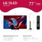 LG 77" Class C4 Series OLED evo 4K Ultra HD in Black - Smart TV, , large