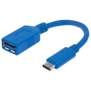Manhattan SuperSpeed USB-C Device Cable in Blue, , large