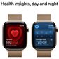 Apple Watch Series 10 GPS + Cellular 46mm Gold Titanium Case with Gold Milanese Loop - S/M, , large