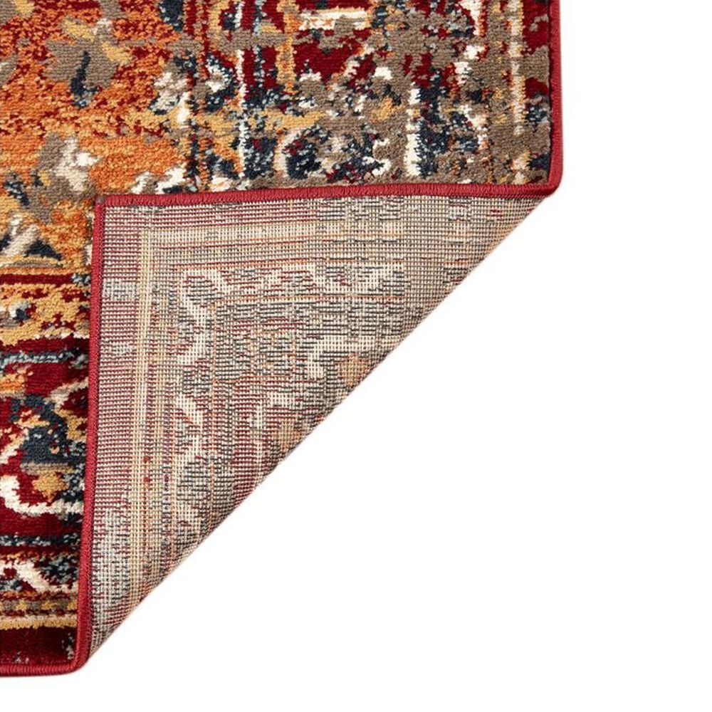 Amer Rugs Allure 8&#39;9&quot; x 11&#39;9&quot; Beige and Red Area Rug, , large