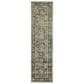 Oriental Weavers Andorra 7125C 2"6" x 12" Green and Brown Runner, , large