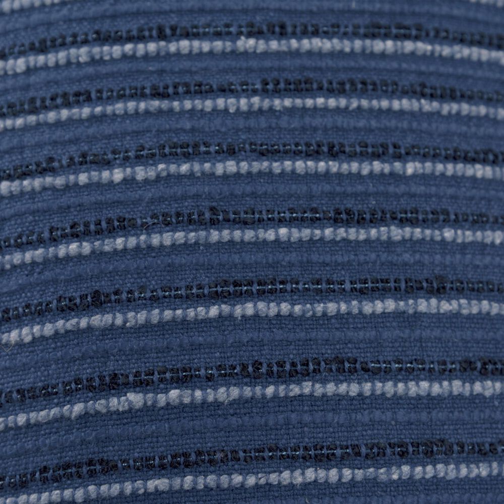 Rizzy Home 14&quot; x 26&quot; Down Filled Lumbar Pillow in Blue, , large