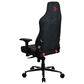 Arozzi Vernazza Supersoft Fabric Gaming Chair in Black and Red, , large