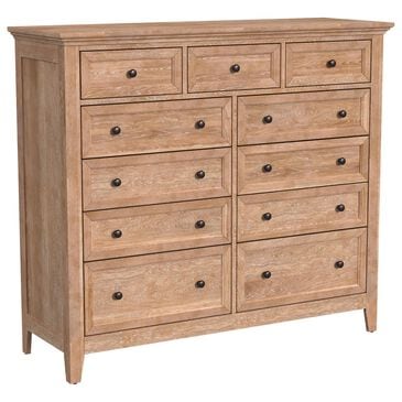 Hawthorne Furniture San Mateo 11-Drawer Gentleman"s Chest in Wheat, , large