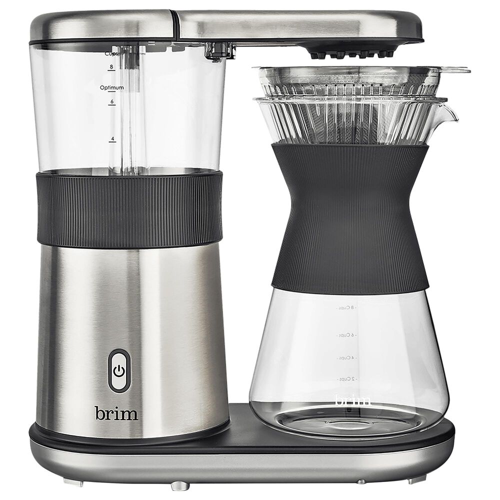 Brim 8 Cup Pour Over Coffee Maker, , large