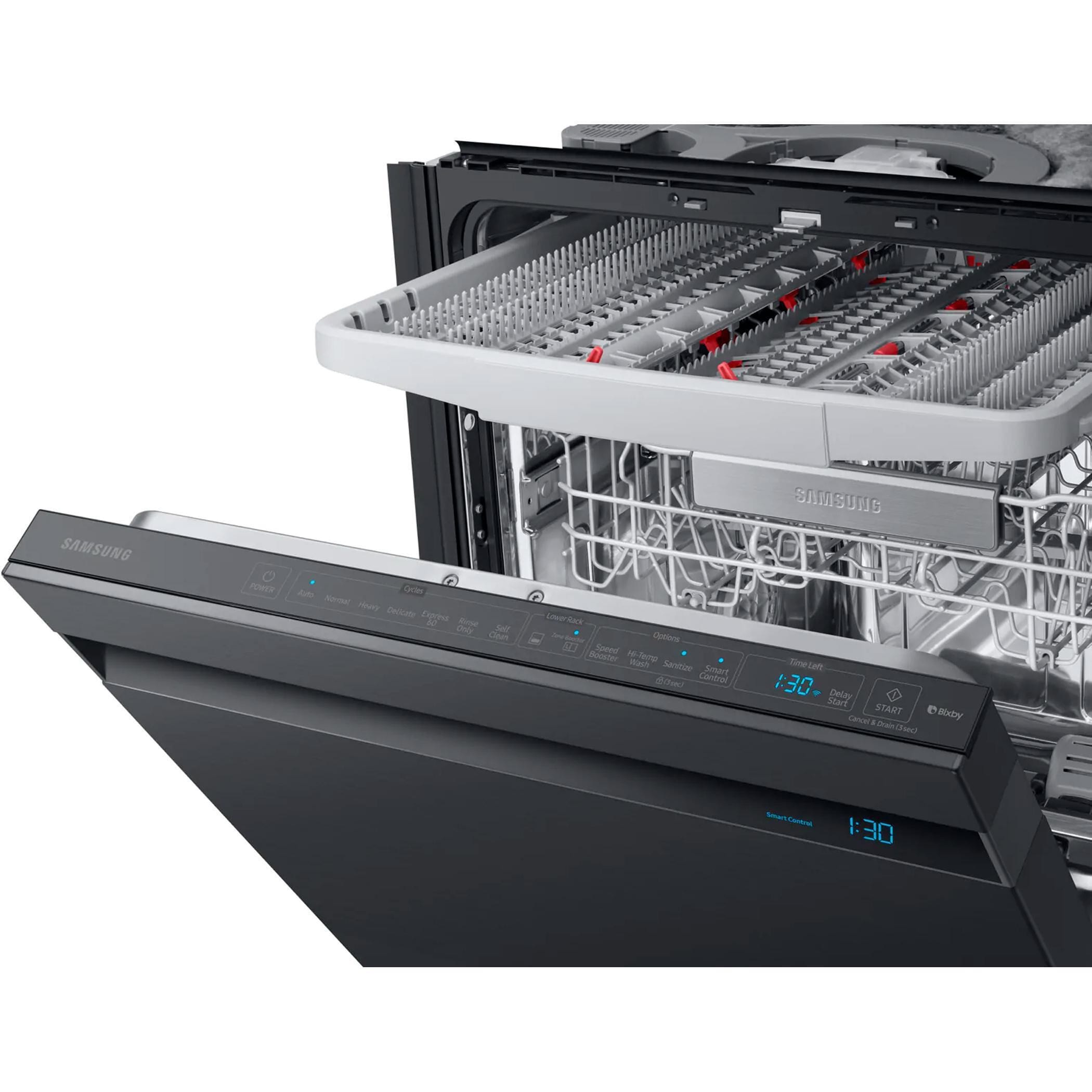 Linear wash 39 dba dishwasher in black stainless steel sales