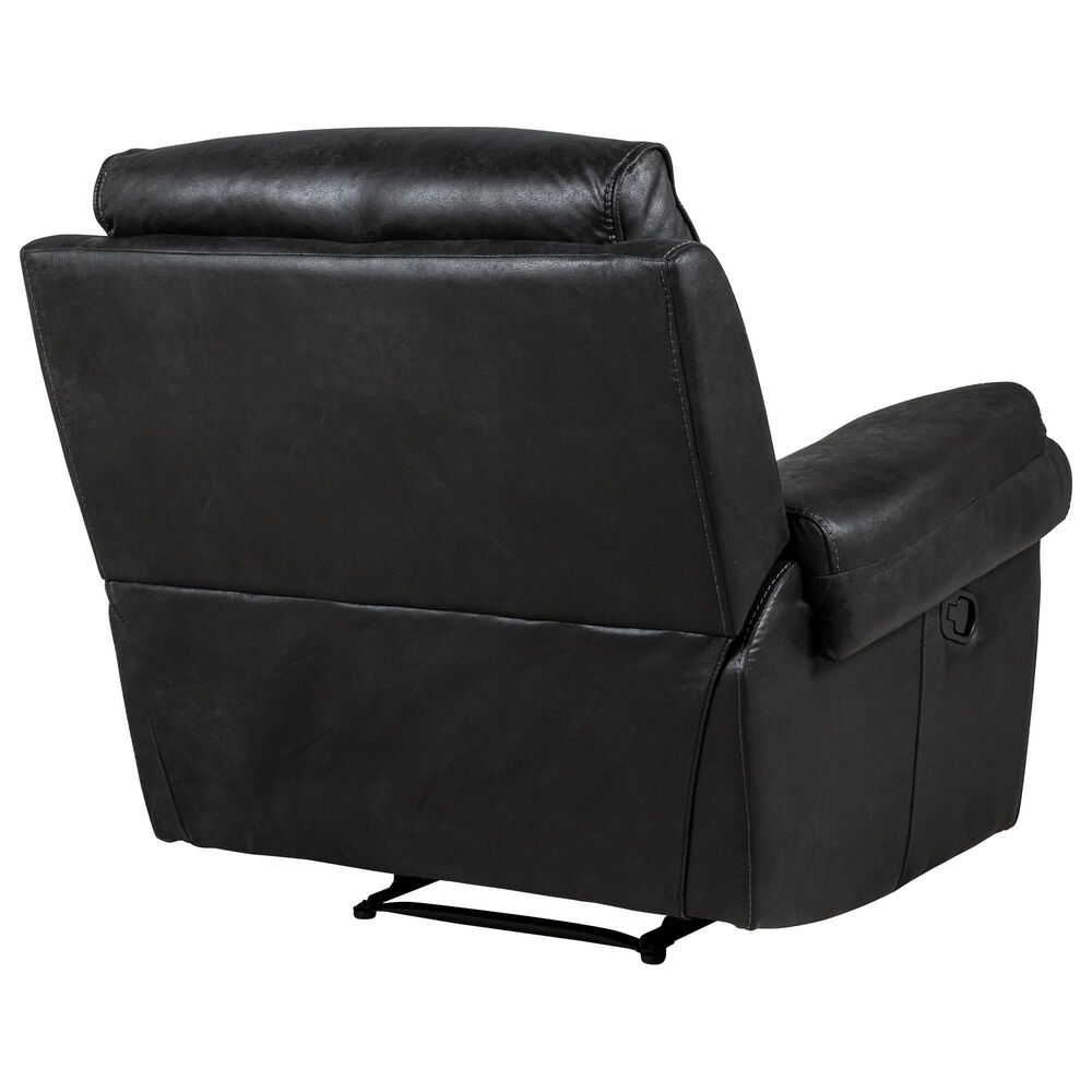 Fan Creek Manual Recliner in Black, , large