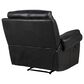 Fan Creek Manual Recliner in Black, , large