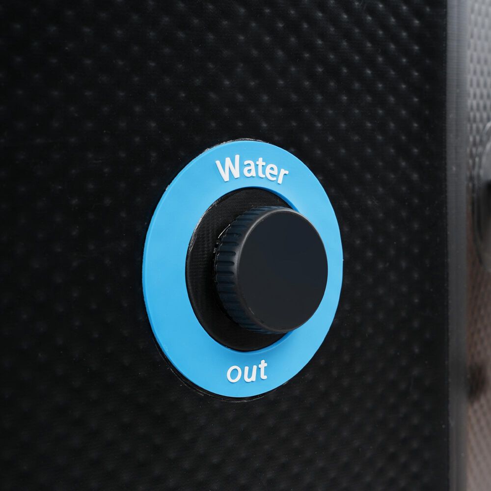 EZlife 1-Person 0.5HP Hot/Cold Chiller with 125cm Inflatable Cold Plunge in Black, , large