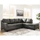 Ashley Valderno 2-Piece Right Facing Sectional with Chaise in Fog, , large