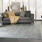 Nourison Starry Nights STN01 10" x 13" Cream and Blue Area Rug, , large