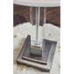 Ashley Deccalen Table Lamp in Clear and Gunmetal, , large