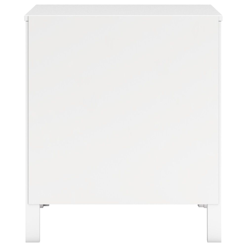 Ashley Hallityn Nightstand in Matte White, , large