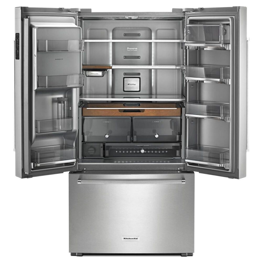 KitchenAid 24 Cu. Ft. French Door Refrigerator Nebraska Furniture Mart