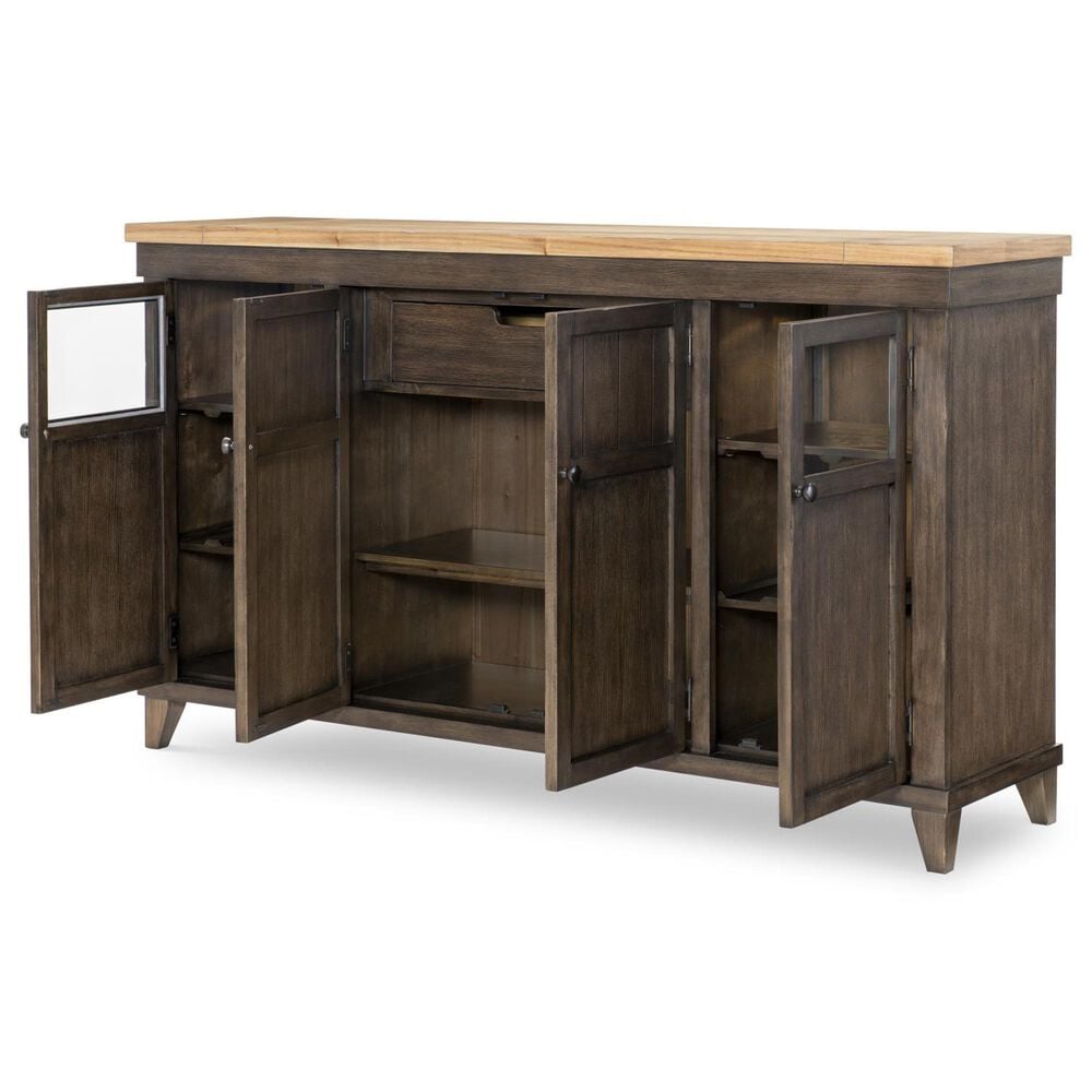 Legacy Classic Furn Direct Shp XXX&#39;s and OOO&#39;s Credenza in Amber and Cocoa, , large