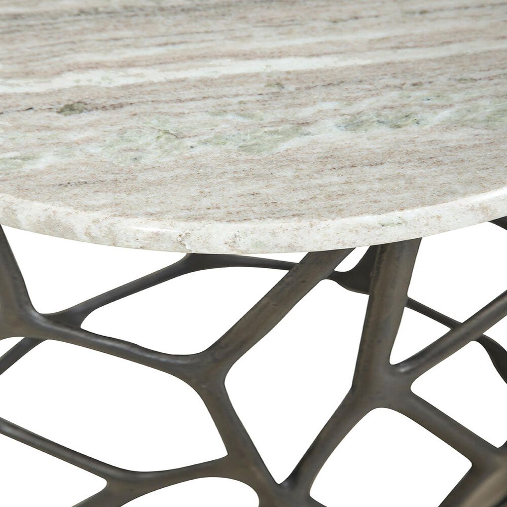 Timeless Designs Sebastian Short End Table in Grey, , large
