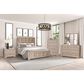Furniture of America Hatton Cross King Panel Bed in Weathered Black, , large