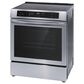Frigidaire 30" Front Control Induction Range Ceramic with Top Convection, , large