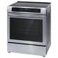 Frigidaire 30" Front Control Induction Range Ceramic with Top Convection, , large