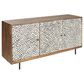 Ashley Kerrings Accent Cabinet in Natural, Black and Ivory, , large