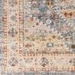Surya Chicago CHG2309 2"10" x 11"11" Blue, Light Beige, Mustard, Slate and Burnt Orange Runner, , large