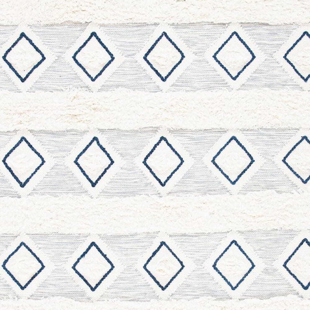 Safavieh Natura NAT678A 6&#39; x 9&#39; Ivory and Blue Area Rug, , large