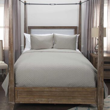 Rizzy Home Breeze On By Donny Osmond 106" X 92" Quilt in Taupe, , large