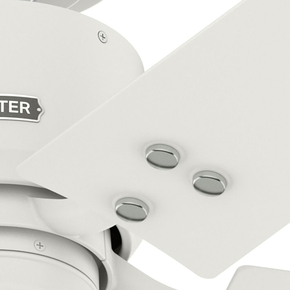Hunter Windbound 52&quot; Outdoor Ceiling Fan in Matte White, , large