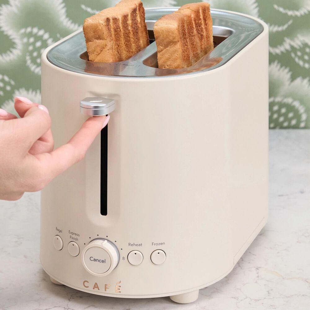 Cafe 2-Slice Express Toaster in Buttercream, , large