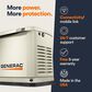 Generac 24000-Watt Home Backup Generator with 200 Amp Whole House Transfer Switch, , large