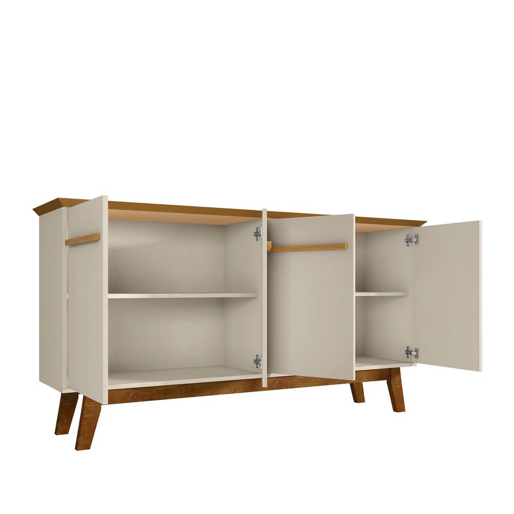 Dayton Bradley 53.54&quot; Buffet Stand in Off White, , large