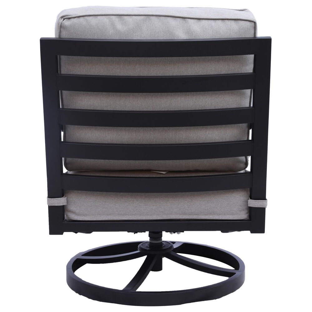 GatherCraft Hudson 5-Piece Round Firepit Chat Set in Mystic Sahara, , large