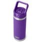 YETI Rambler 18 Oz Water Bottle with Color-Matched Straw Cap in Pace Purple, , large