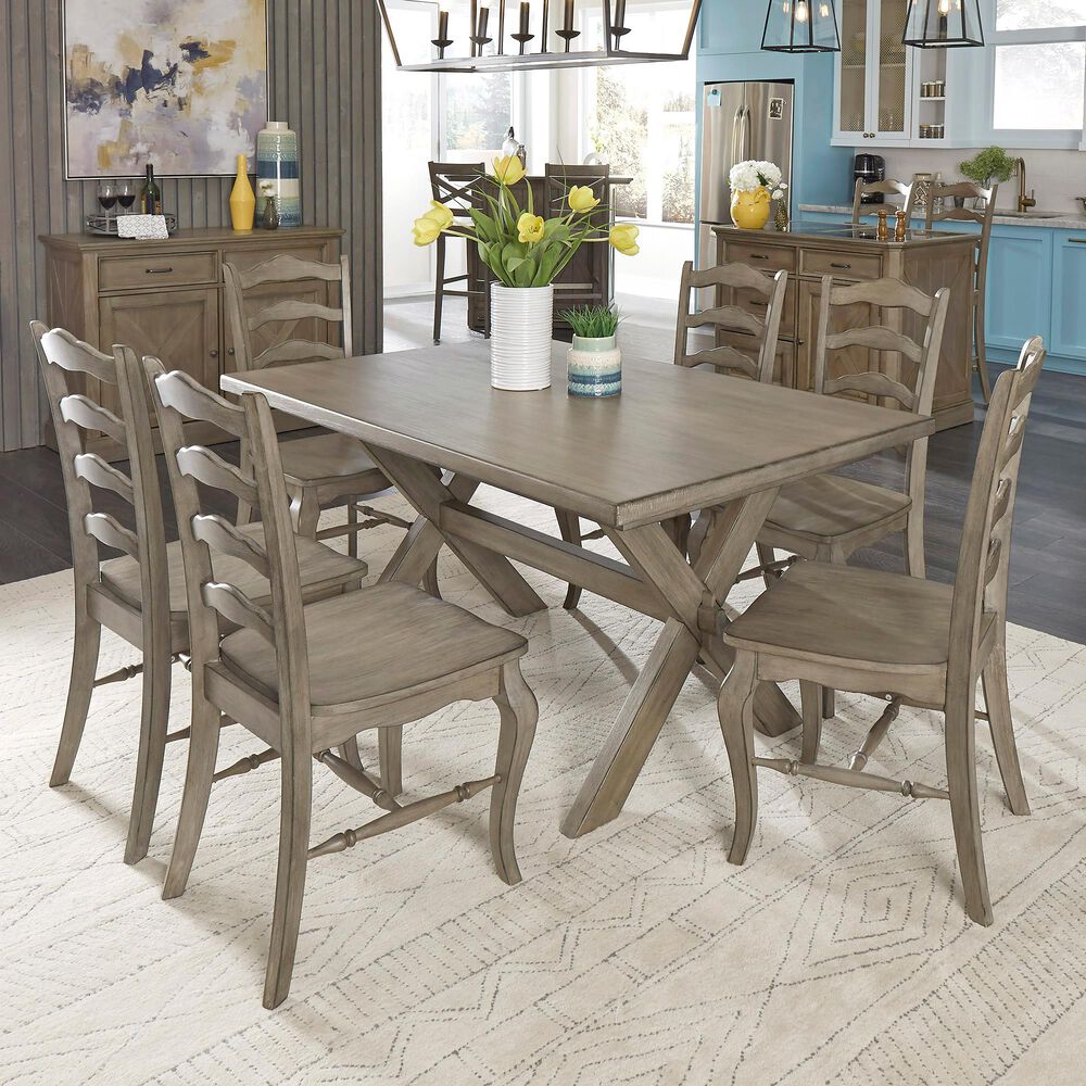 Homestyles Mountain Lodge Dining Chair in Gray &#40;Set of 2&#41;, , large