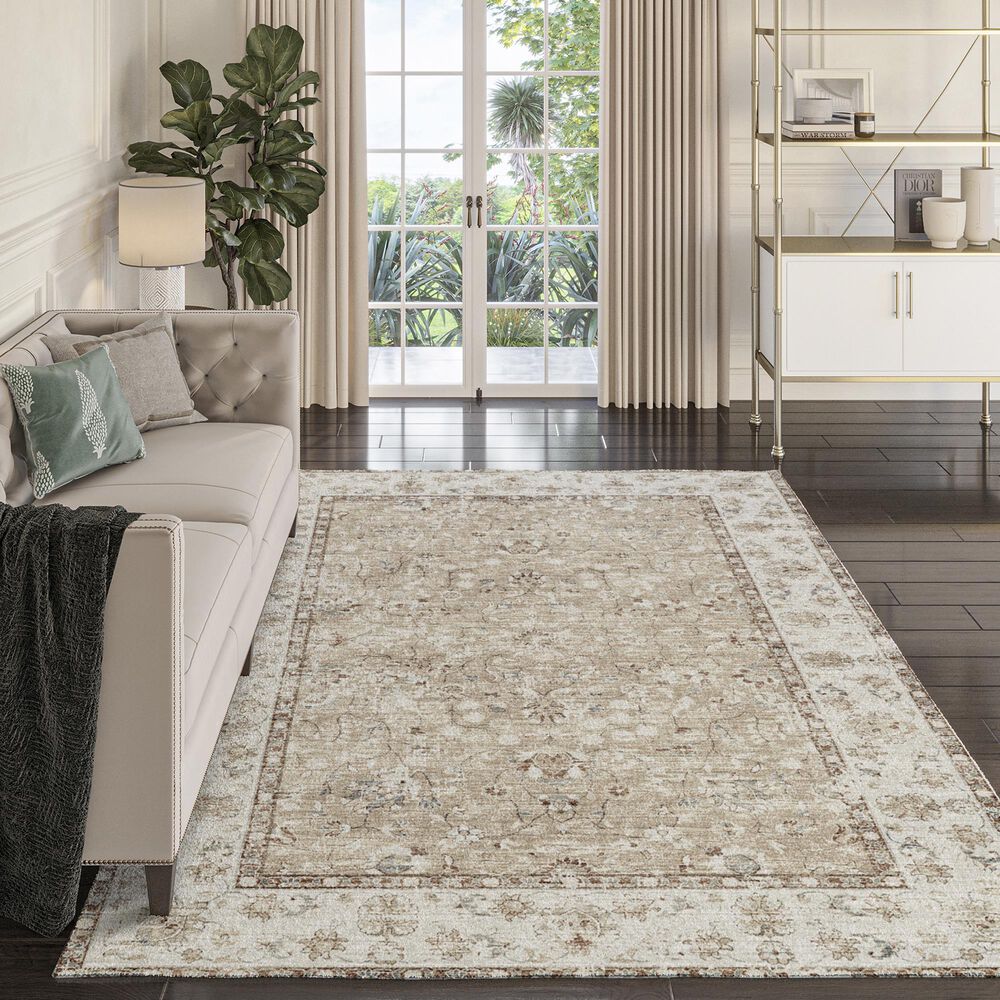 Dalyn Rug Company Tuscany 10&#39; x 14&#39; Taupe Indoor/Outdoor Area Rug, , large