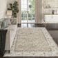 Dalyn Rug Company Tuscany 10" x 14" Taupe Indoor/Outdoor Area Rug, , large