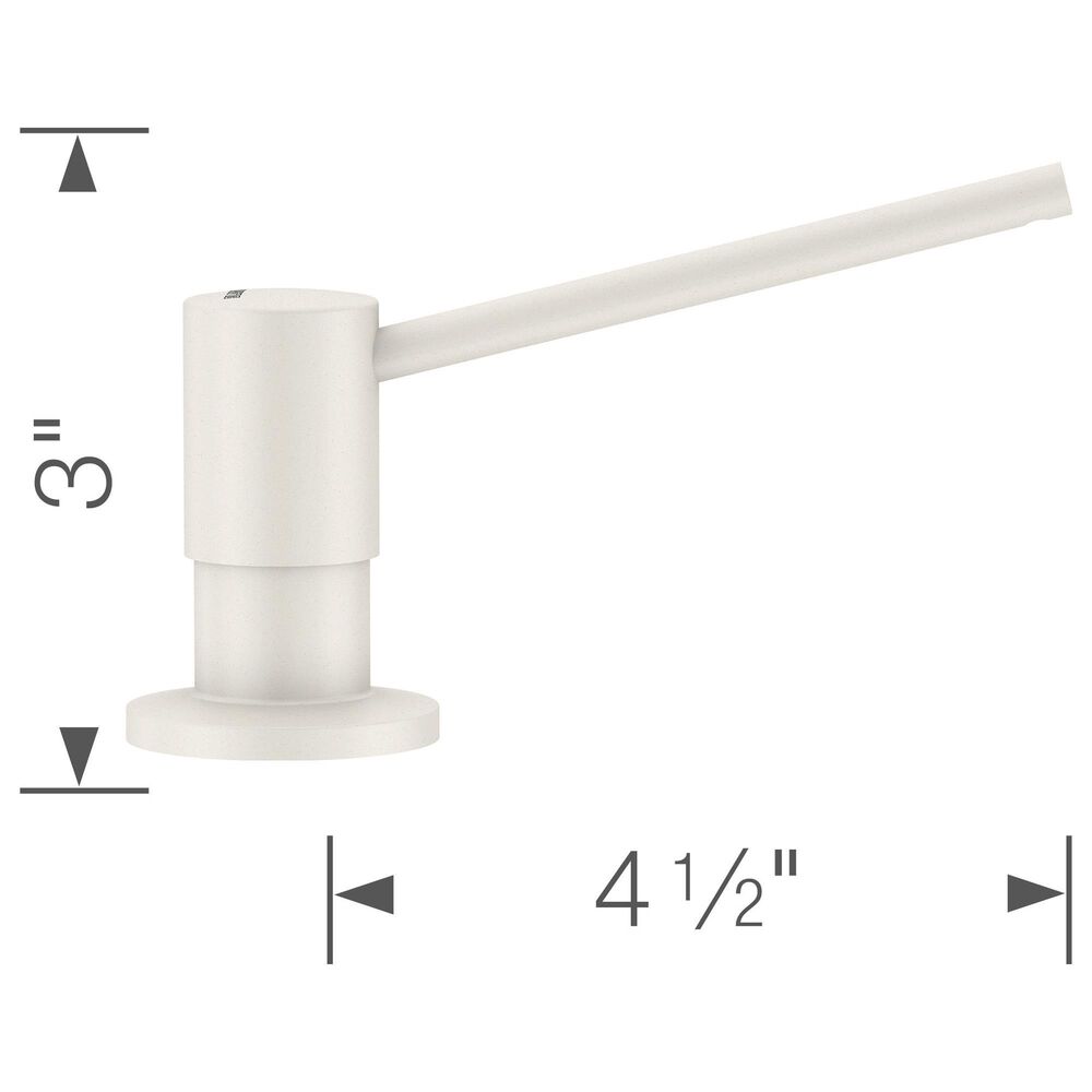 Blanco Torre Soap Dispenser in White, , large